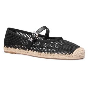 Michael Kors Women’s Lynn Ballet Espadrilles, Black size 7